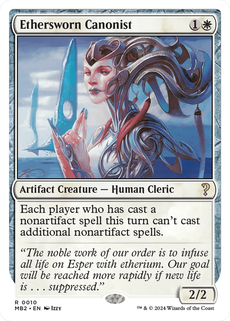 Ethersworn Canonist · Mystery Booster 2