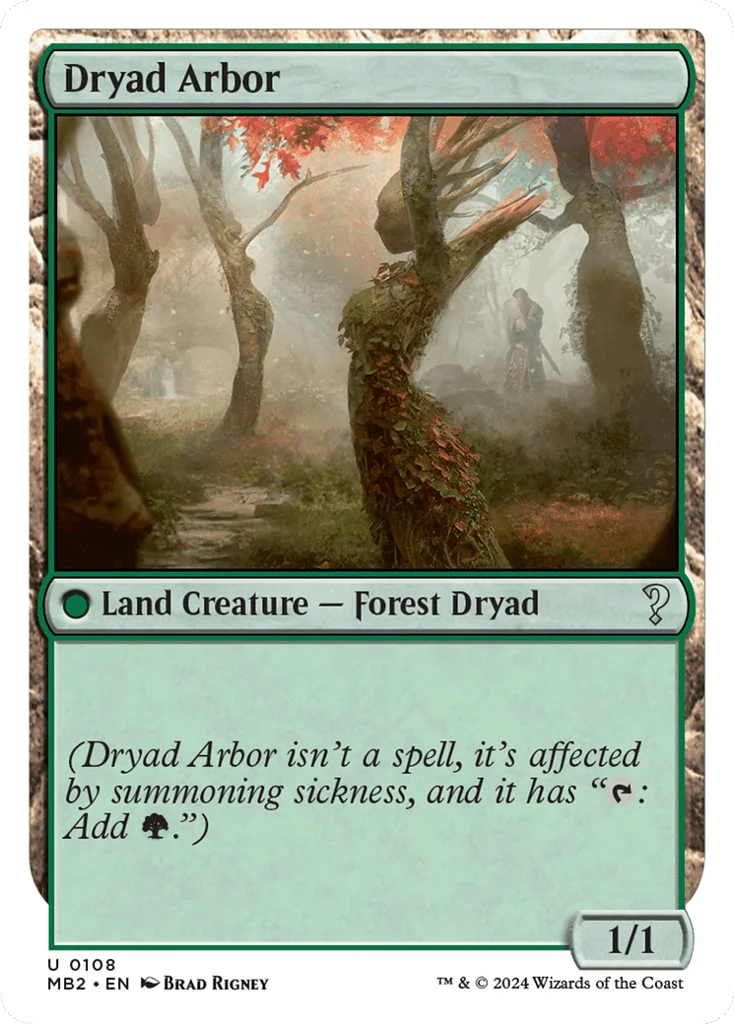 Dryad Arbor · Mystery Booster 2