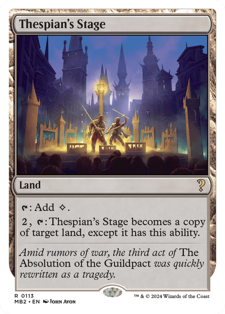 Thespian's Stage · Mystery Booster 2