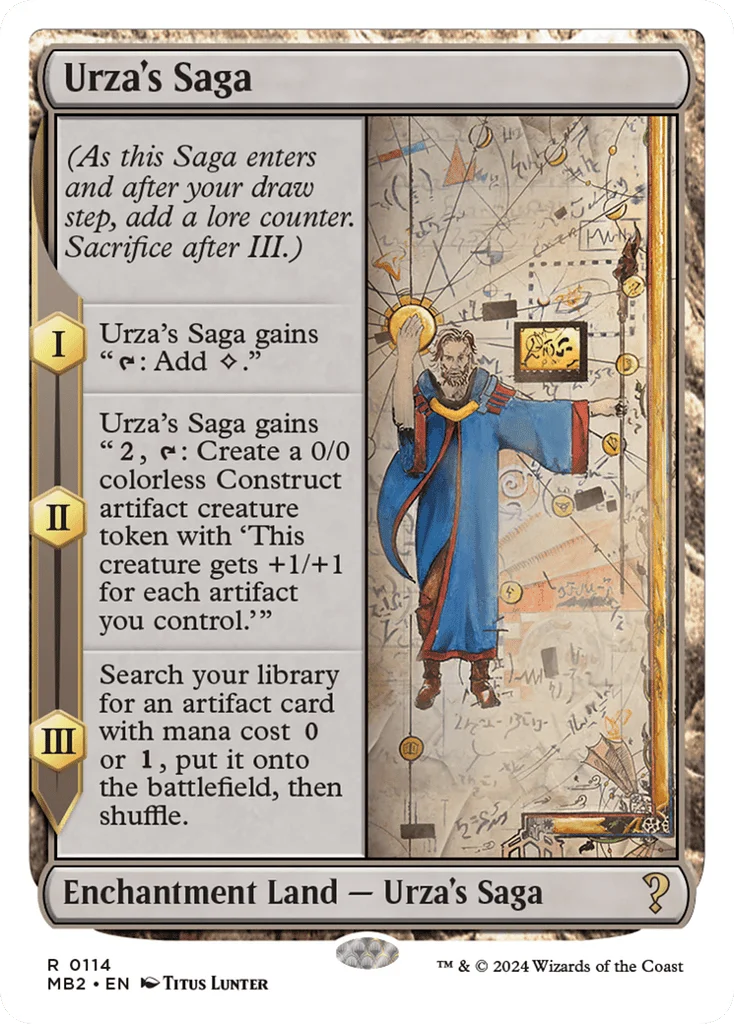 Urza's Saga · Mystery Booster 2