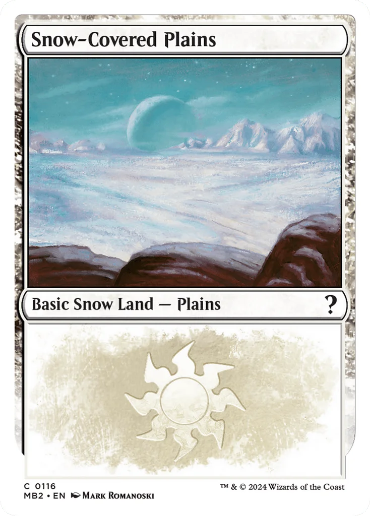 Snow-Covered Plains · Mystery Booster 2