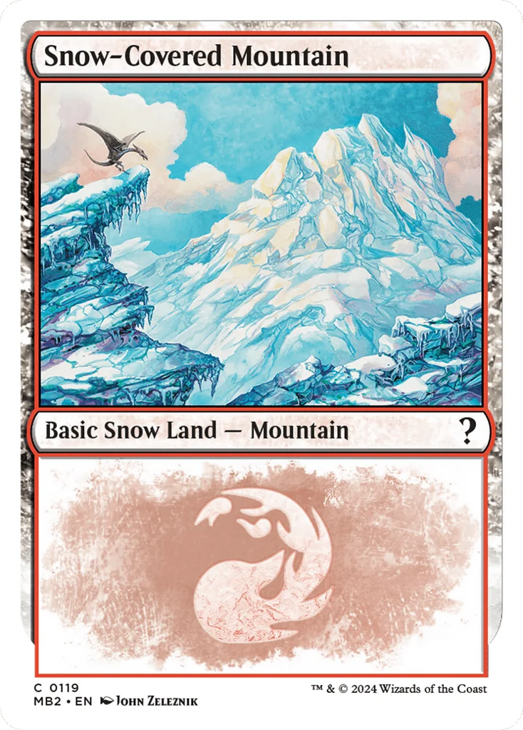 Snow-Covered Mountain · Mystery Booster 2