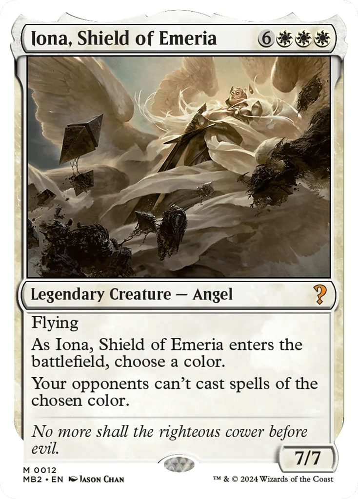 Iona, Shield of Emeria · Mystery Booster 2