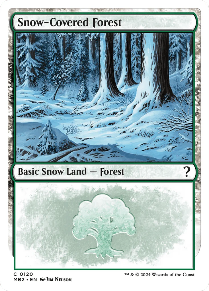 Snow-Covered Forest · Mystery Booster 2