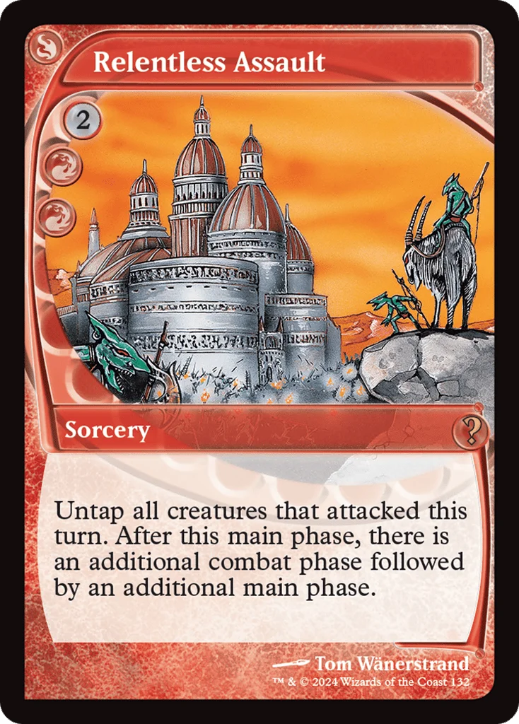 Relentless Assault · Mystery Booster 2