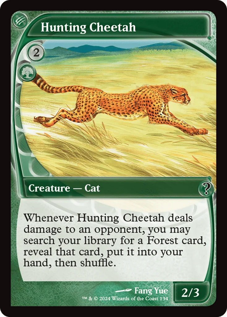 Hunting Cheetah · Mystery Booster 2