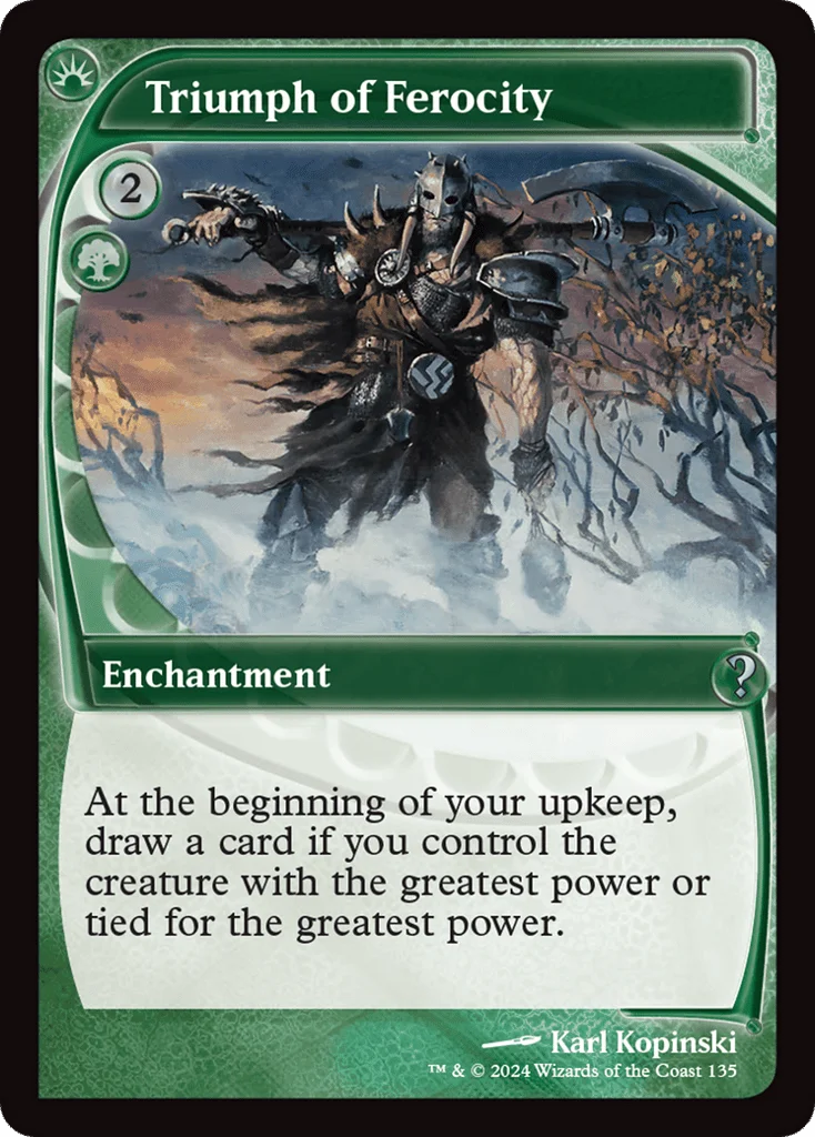 Triumph of Ferocity · Mystery Booster 2