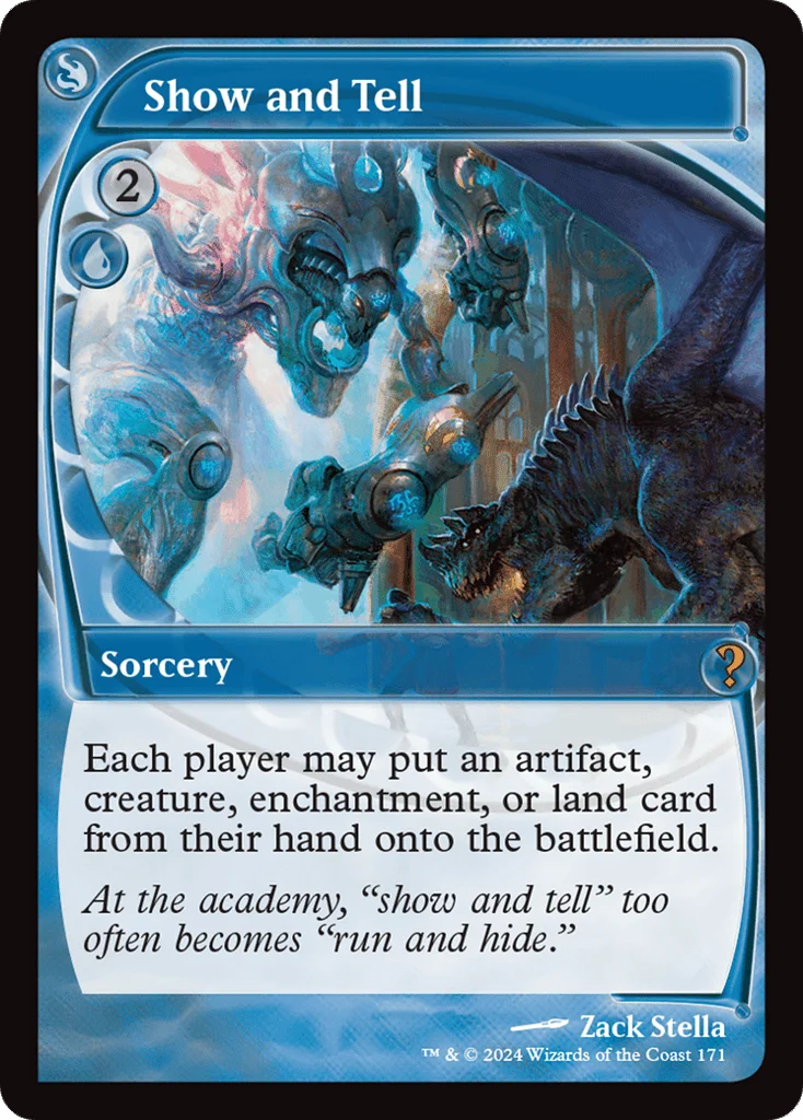 Show and Tell · Mystery Booster 2