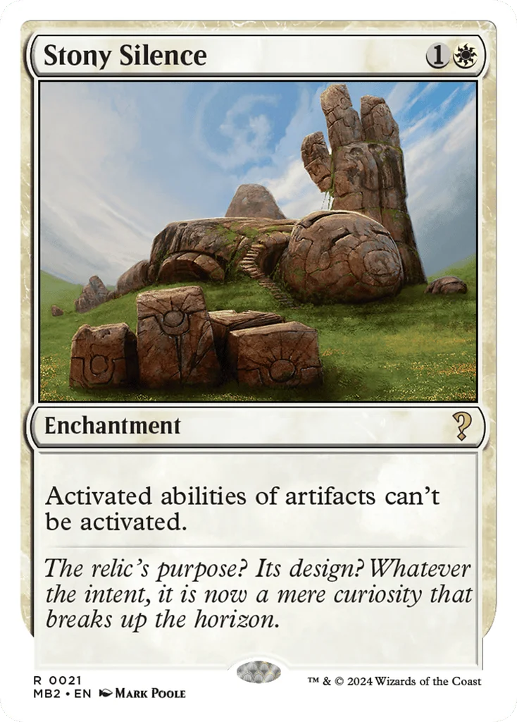 Stony Silence · Mystery Booster 2