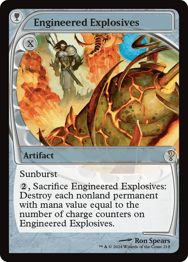 Engineered Explosives · Mystery Booster 2