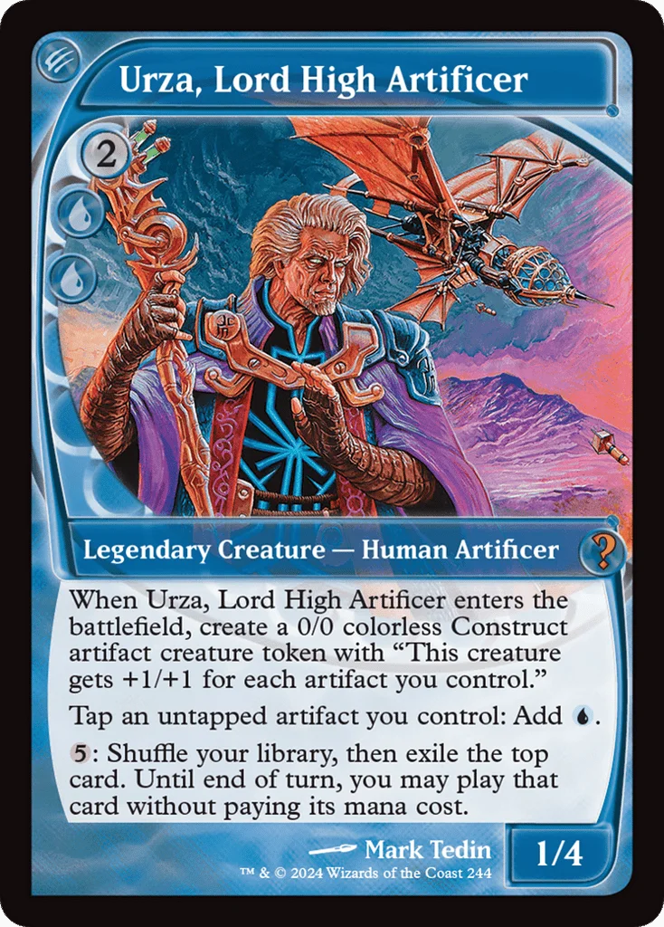 Urza, Lord High Artificer · Mystery Booster 2
