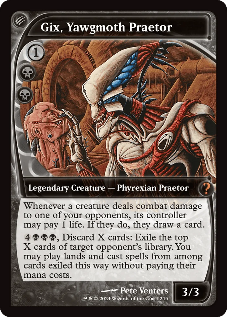Gix, Yawgmoth Praetor · Mystery Booster 2