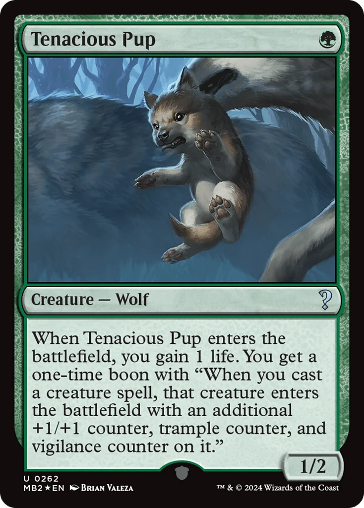 Tenacious Pup · Mystery Booster 2