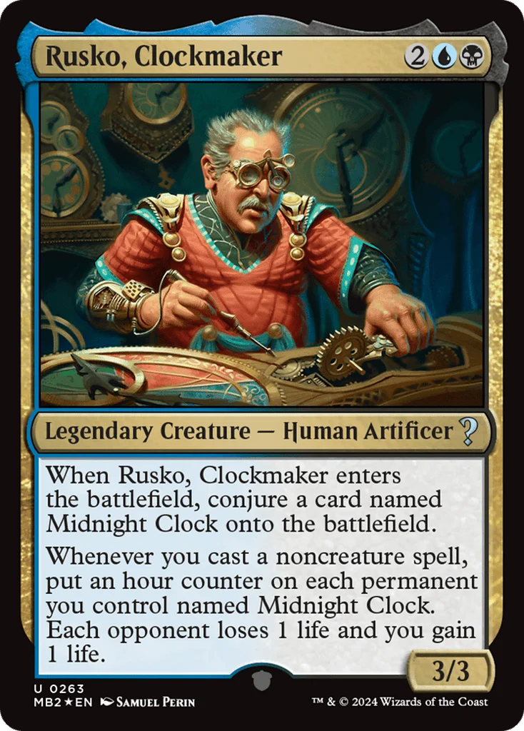 Rusko, Clockmaker · Mystery Booster 2