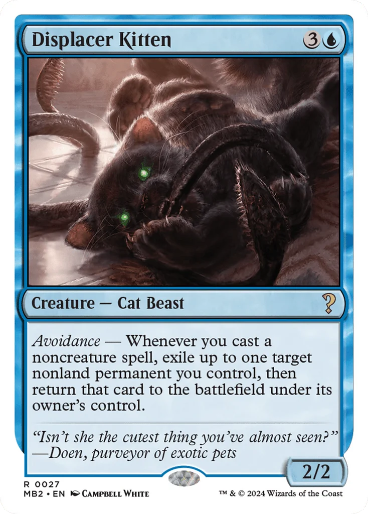 Displacer Kitten · Mystery Booster 2