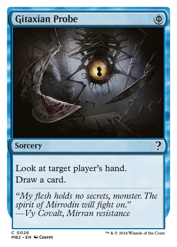 Gitaxian Probe · Mystery Booster 2