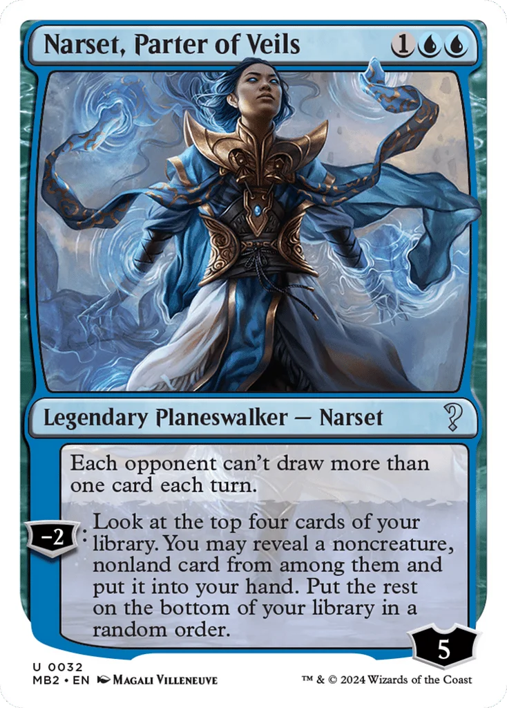 Narset, Parter of Veils · Mystery Booster 2