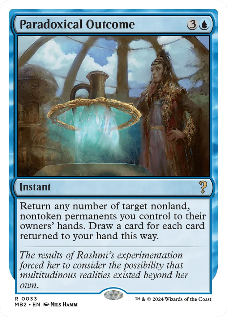 Paradoxical Outcome · Mystery Booster 2