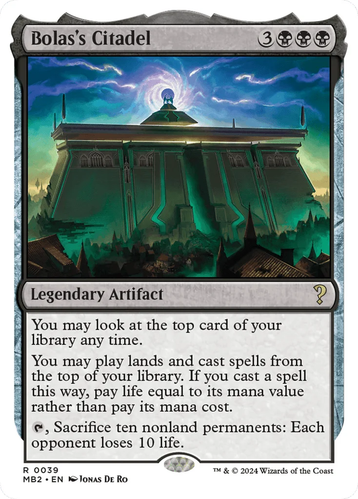 Bolas's Citadel · Mystery Booster 2
