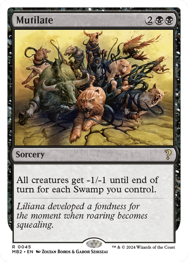 Mutilate · Mystery Booster 2