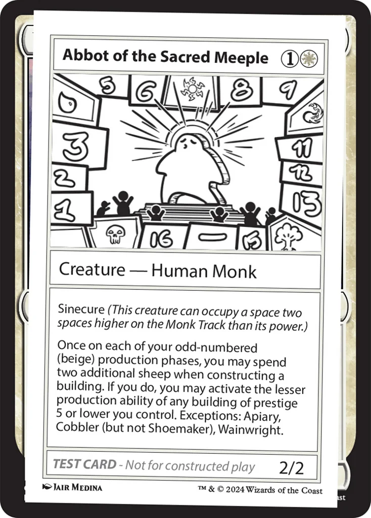 Abbot of the Sacred Meeple · Mystery Booster 2