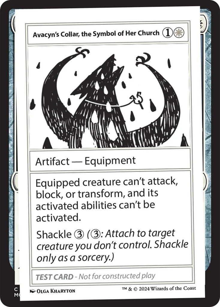 Avacyn's Collar, the Symbol of Her Church · Mystery Booster 2