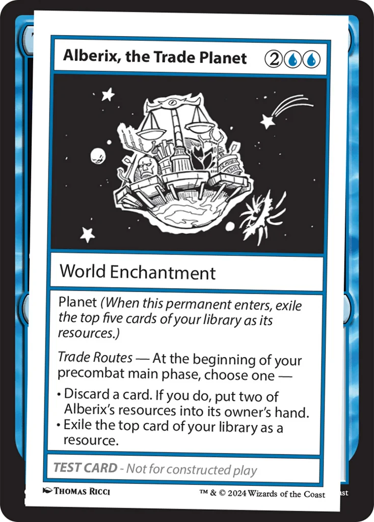 Alberix, the Trade Planet · Mystery Booster 2