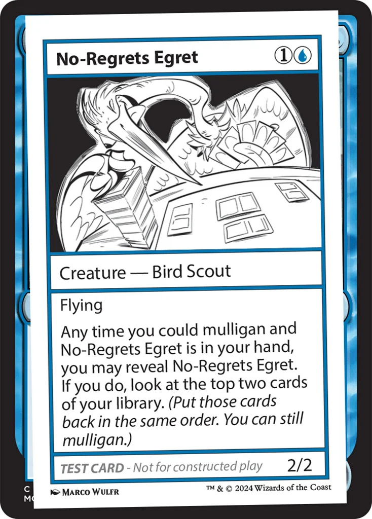 No-Regrets Egret · Mystery Booster 2