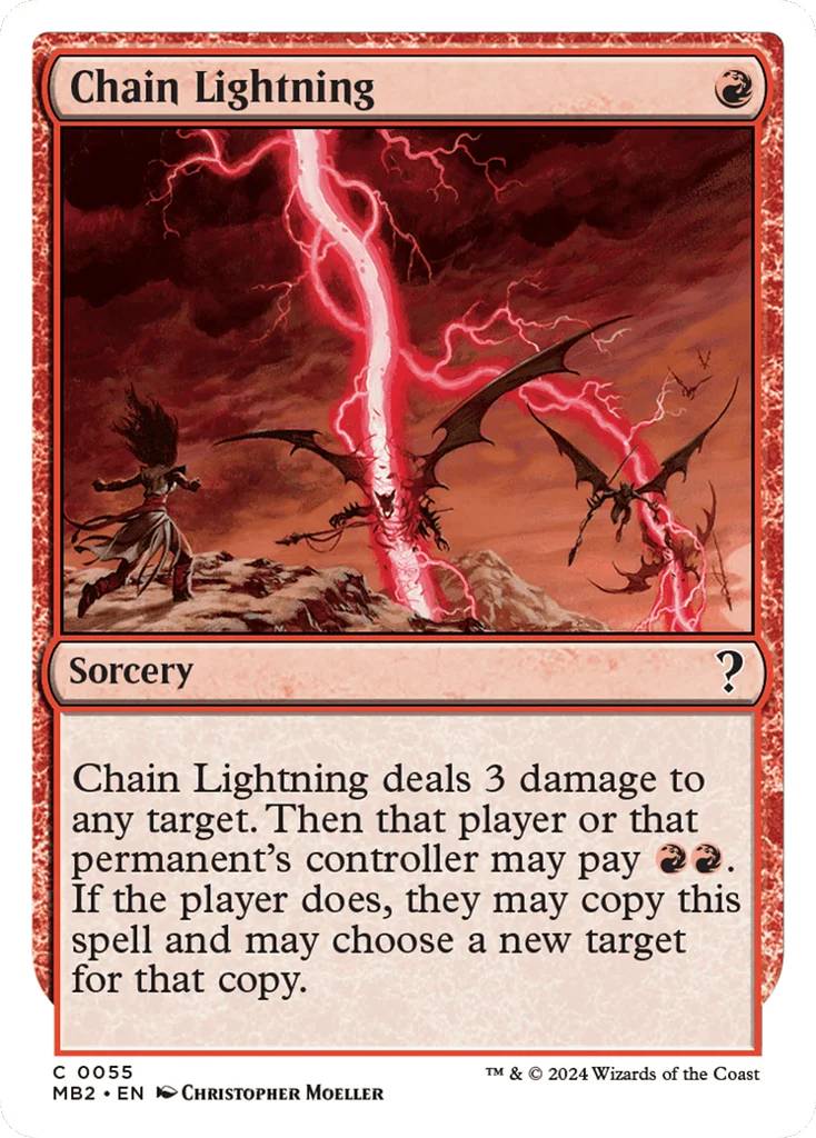 Chain Lightning · Mystery Booster 2