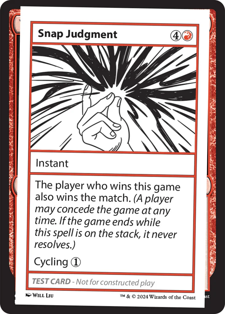 Snap Judgment · Mystery Booster 2