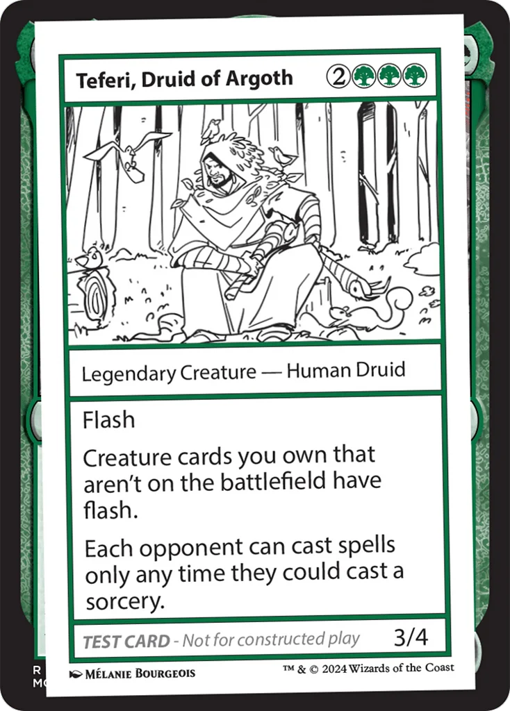Teferi, Druid of Argoth · Mystery Booster 2