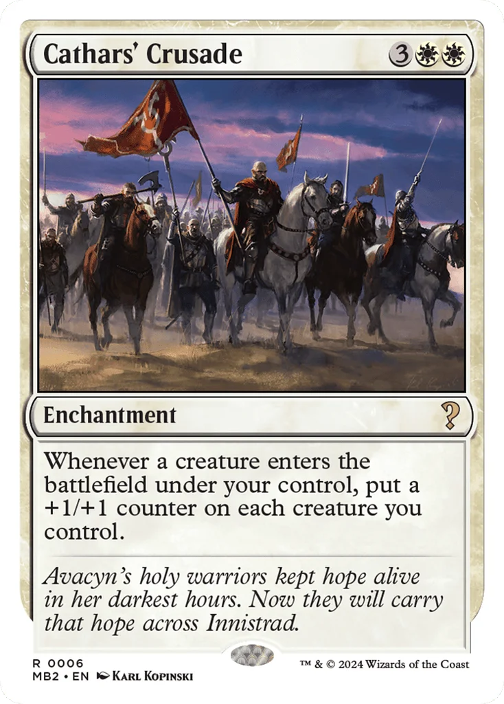 Cathars' Crusade · Mystery Booster 2