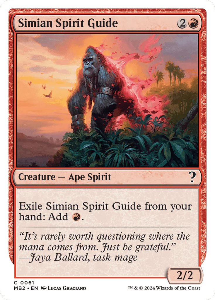 Simian Spirit Guide · Mystery Booster 2