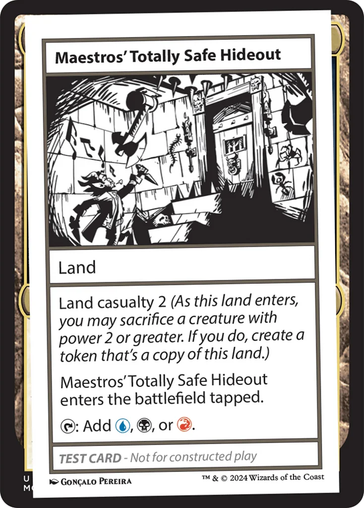 Maestros' Totally Safe Hideout · Mystery Booster 2