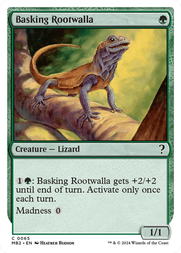 Basking Rootwalla · Mystery Booster 2