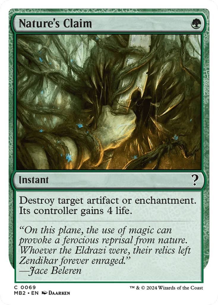 Nature's Claim · Mystery Booster 2