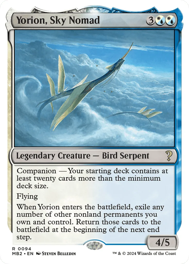 Yorion, Sky Nomad · Mystery Booster 2
