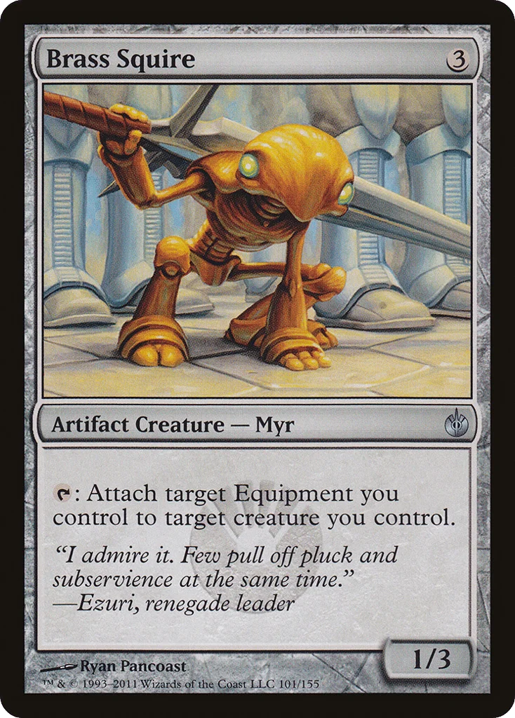 Brass Squire · Mirrodin Besieged