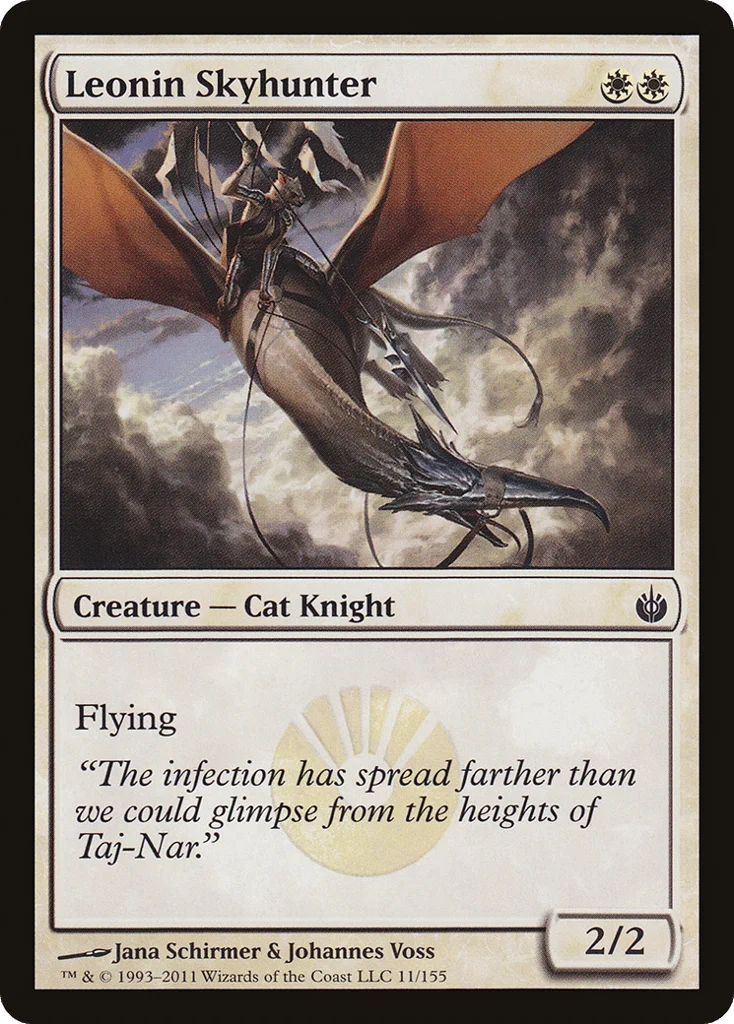 Leonin Skyhunter · Mirrodin Besieged