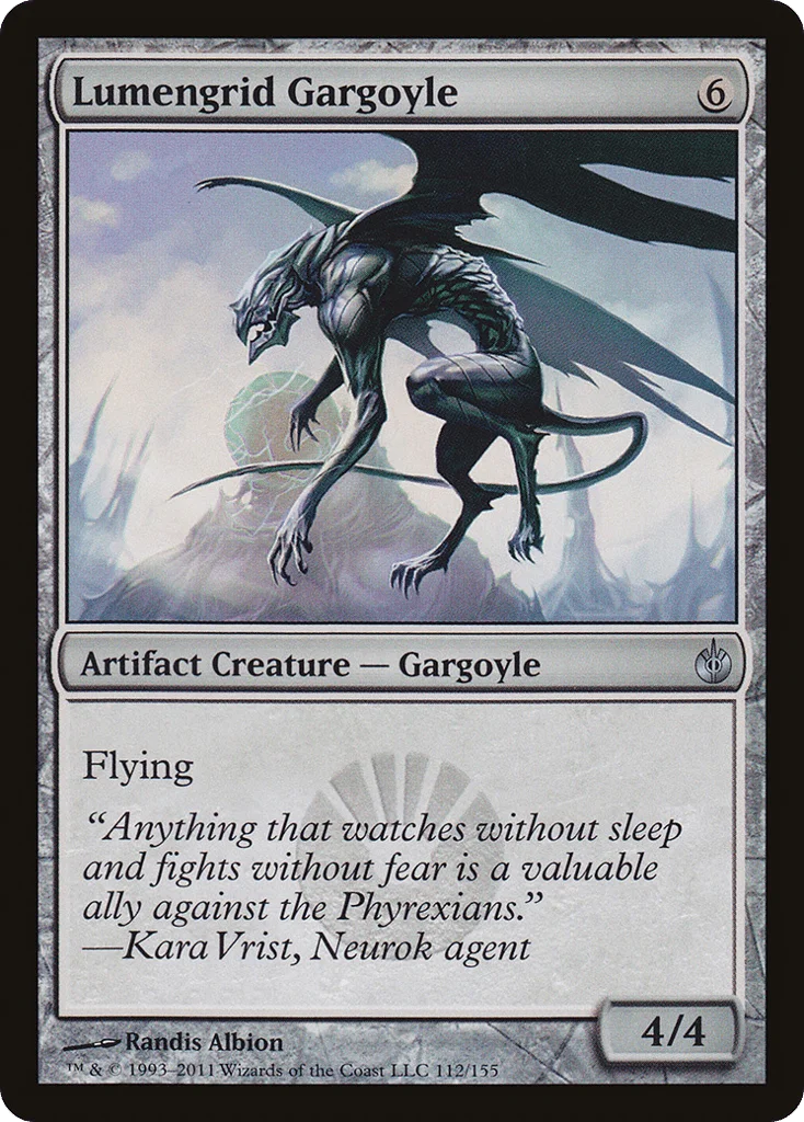 Lumengrid Gargoyle · Mirrodin Besieged