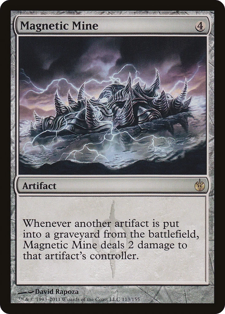 Magnetic Mine · Mirrodin Besieged
