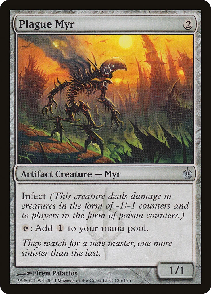 Plague Myr · Mirrodin Besieged