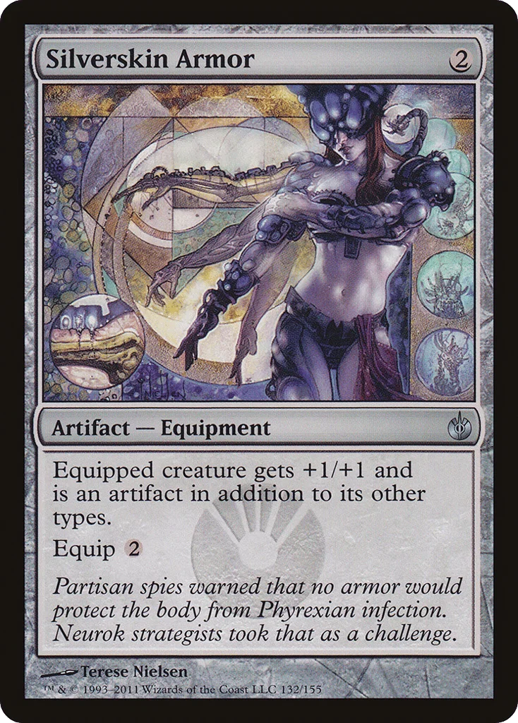 Silverskin Armor · Mirrodin Besieged