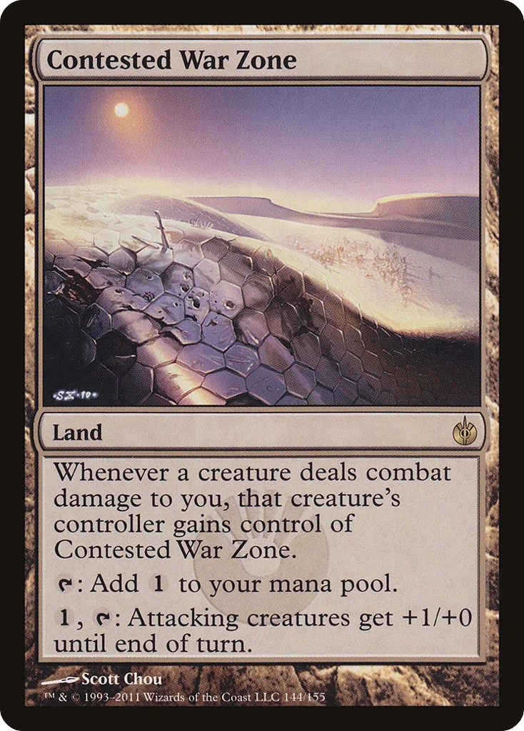 Contested War Zone · Mirrodin Besieged