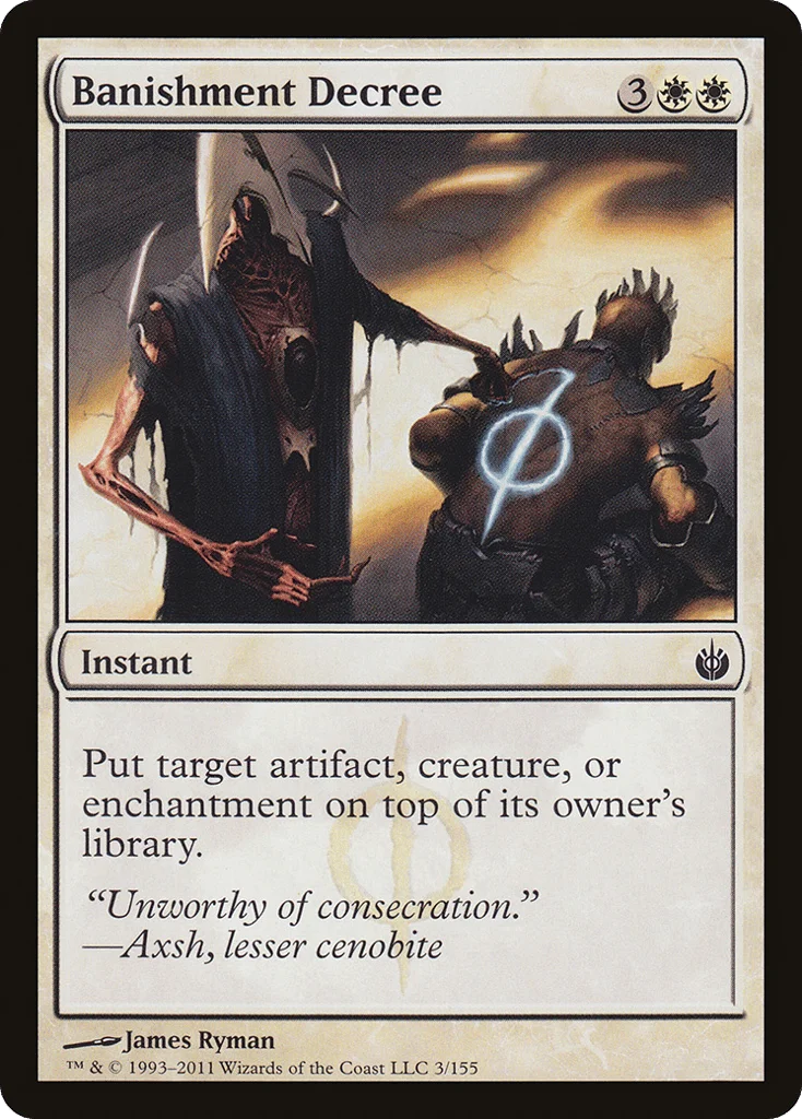 Banishment Decree · Mirrodin Besieged