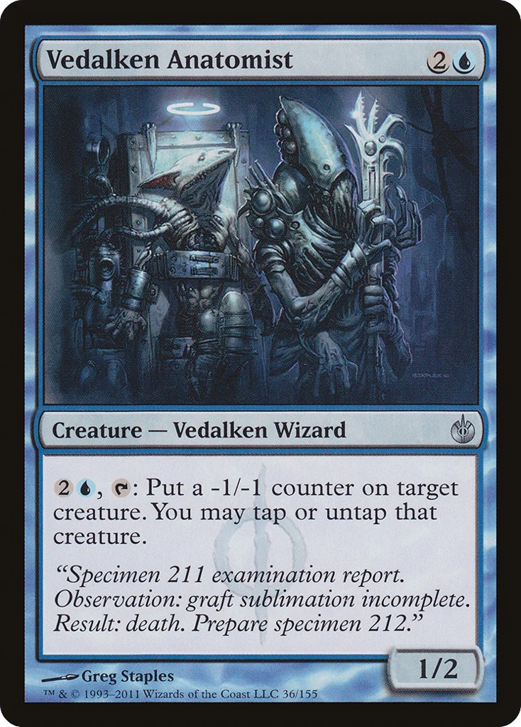 Vedalken Anatomist · Mirrodin Besieged
