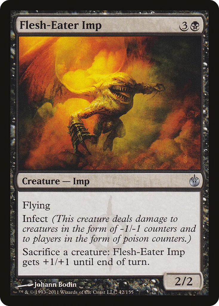 Flesh-Eater Imp · Mirrodin Besieged