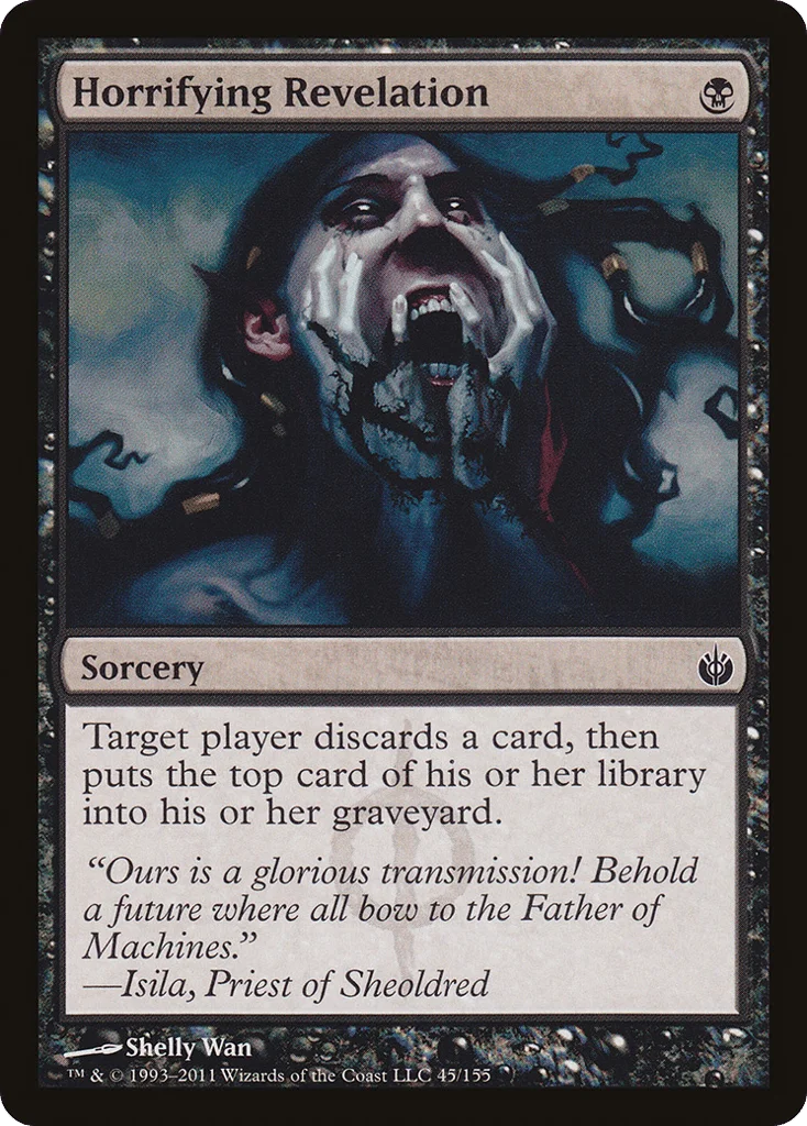 Horrifying Revelation · Mirrodin Besieged