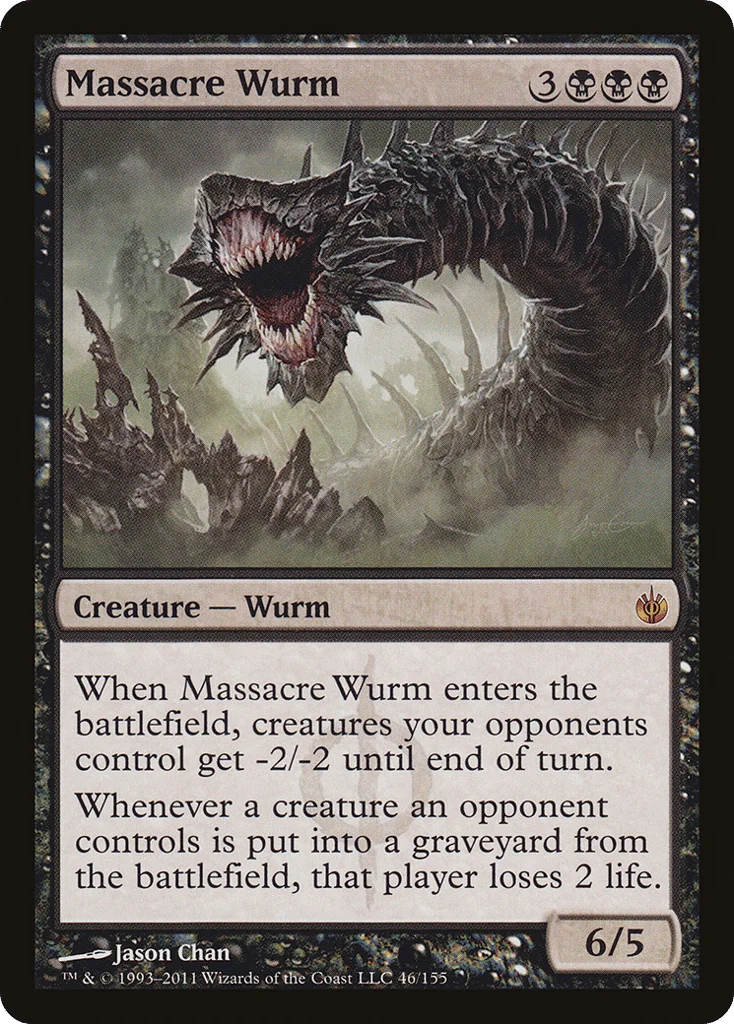 Massacre Wurm · Mirrodin Besieged