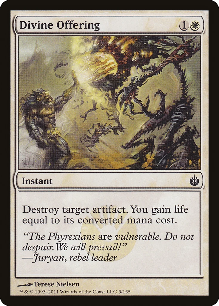 Divine Offering · Mirrodin Besieged